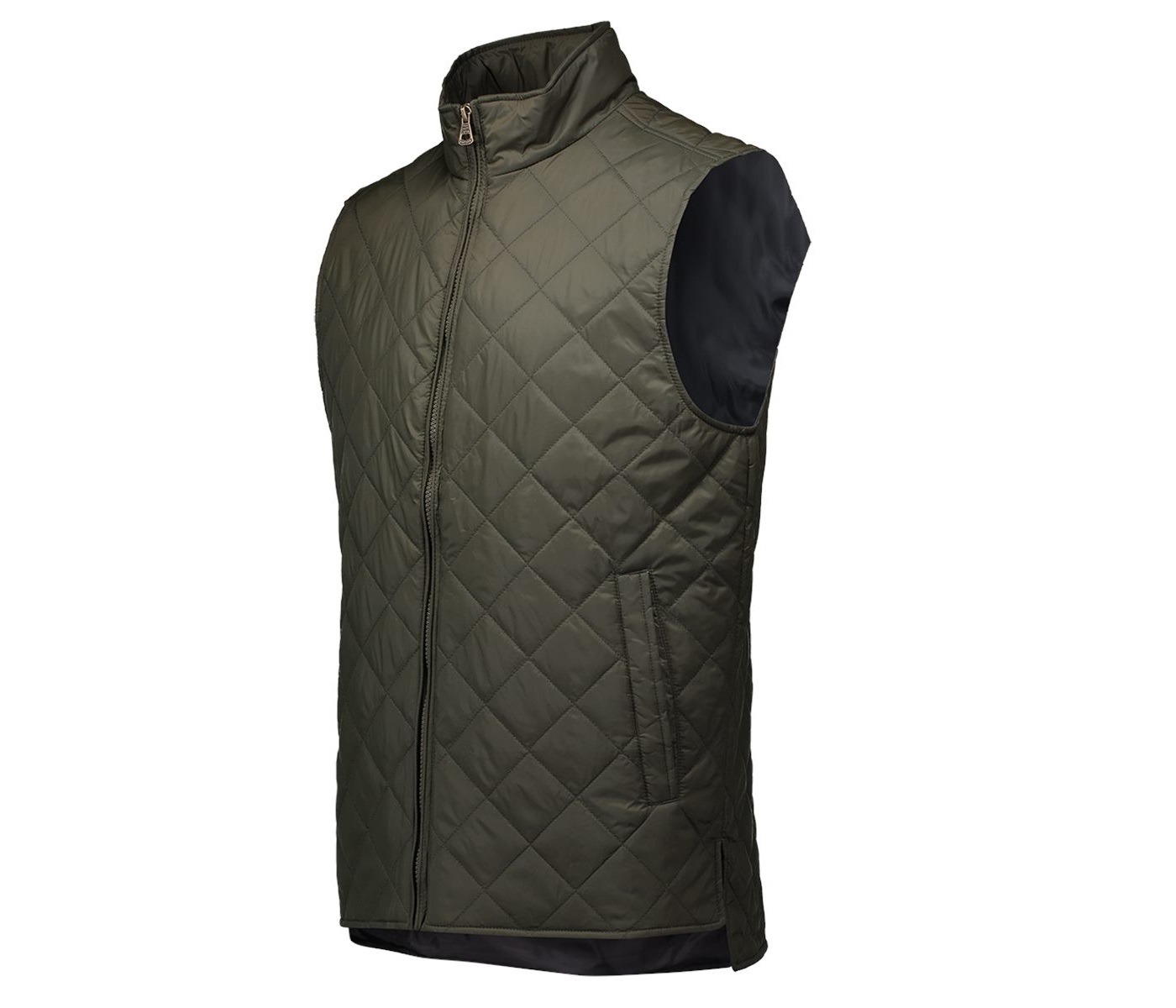 Men's Diamond Quilted Travel Vest - Image 4
